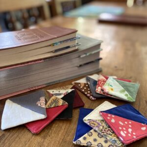 Fabric Corner Bookmarks – Set of 3