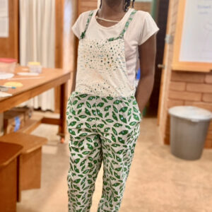 Stylist Bib Overalls w/ 2 Slant Pockets