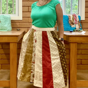 Multi-Paneled Skirt