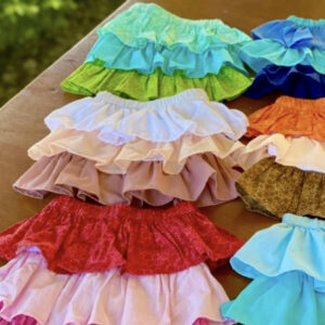 Girl’s 3 Tier Ruffled Skirt