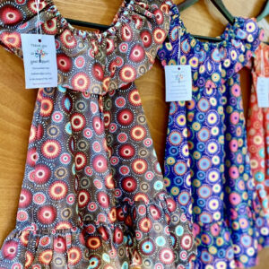 Girl’s Off Shoulder Maxi Dress